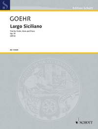 Goehr, A: Largo Siciliano op. 91