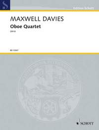 Maxwell Davies, Peter: Oboe Quartet