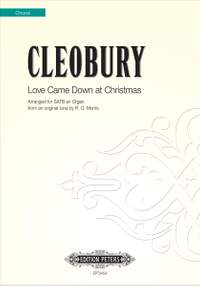 R.O. Morris: Love Came Down At Christmas