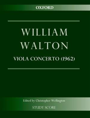 Walton, William: Concerto for Viola and Orchestra (1962)