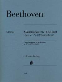  Beethoven: Piano Sonata No. 14, Op. 27/2 "Moonlight" (Sheet Music)