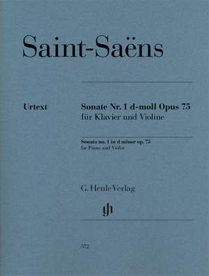 Saint-Saëns, C: Sonata no. 1 op. 75