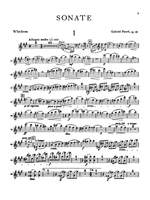 Gabriel Fauré: Sonata in A Major, Op. 13 Product Image