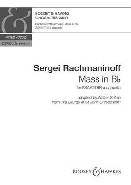 Rachmaninoff, S W: Messe in h-Moll