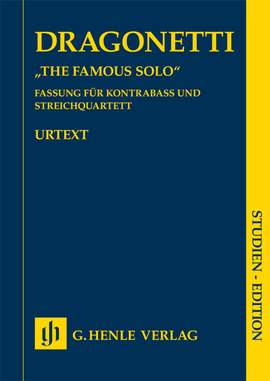 Dragonetti, D: "The Famous Solo" for Double Bass and Orchestra