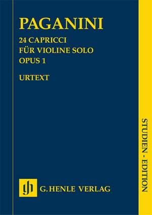Paganini, N: 24 Capricci op. 1