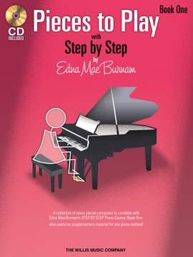 Edna-Mae Burnam: Pieces to Play - Book 1 with CD