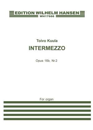 Toivo Kuula: Intermezzon Op. 16b No.2
