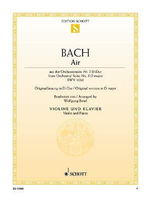 Bach, J S: Air BWV 1068