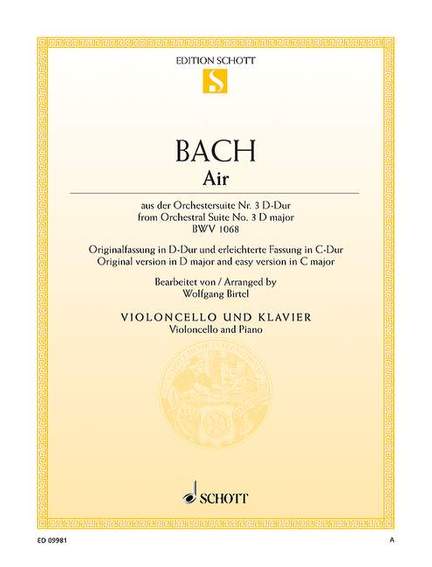 Bach, J S: Air