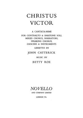 Betty Roe: Christus Victor