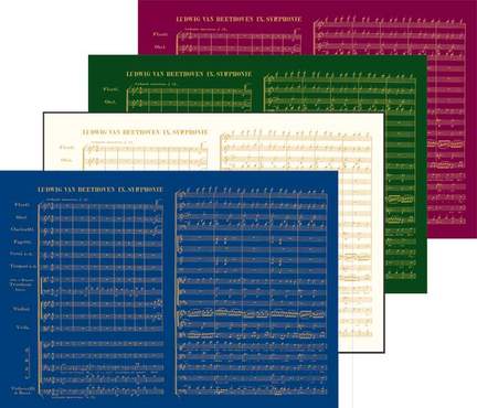 Beethoven: Gift wrap Symphony No. 9