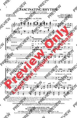 George Gershwin: Fascinating Rhythm TTBB