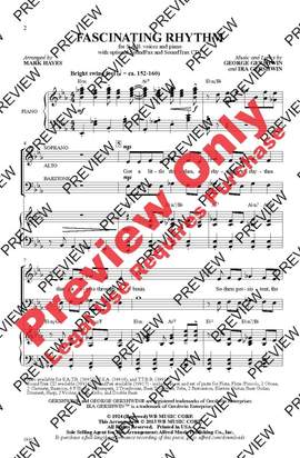 George Gershwin: Fascinating Rhythm SAB