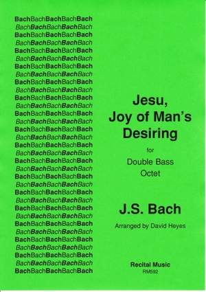 Johann Sebastian Bach Jesu Joy Of Man S Desiring Presto Sheet Music