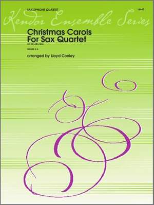 Christmas Carols For Sax Quartet