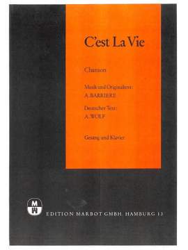 Alain Barriere: C'est La Vie
