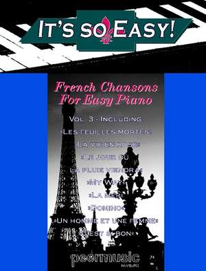 It's So Easy! - French Chansons For Easy Piano
