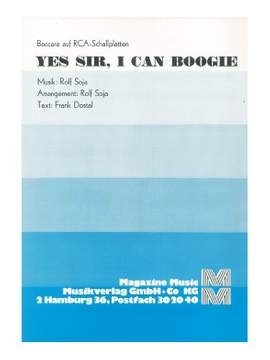 Rolf Soja_Frank Dostal: Yes Sir, I Can Boogie