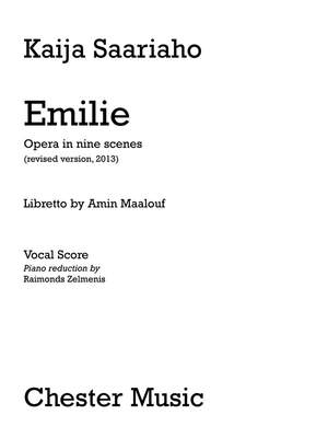 Kaija Saariaho: Emilie Opera In Nine Scenes