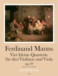Manns, F: Four Little Quartets op. 39