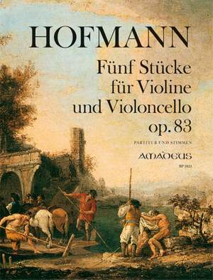 Hofmann, R: Five Pieces op. 83