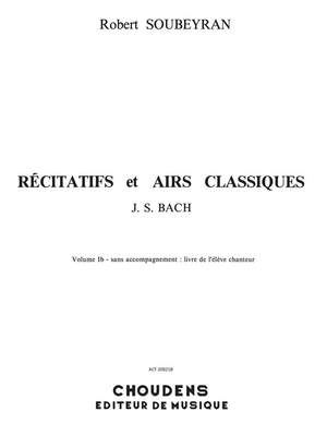 Soubeyran: Recitatifs et Airs Classiques J.S. Bach