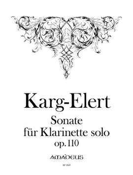 Karg-Elert, S: Sonata op. 110
