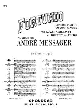 Messager: Fortunio No 9