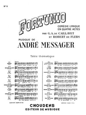 Messager: Fortunio No 9
