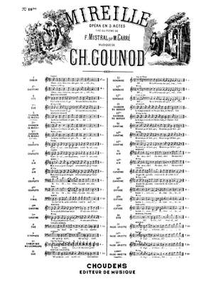 Charles Gounod: Mireille No 19ter