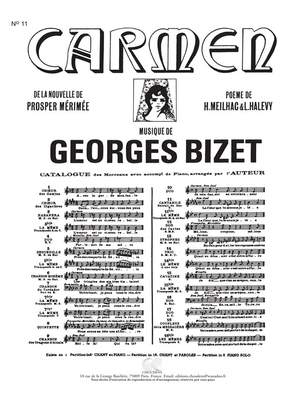 Georges Bizet: Carmen- Air No.11 La Fleur Que Tu M'Avais Jetee
