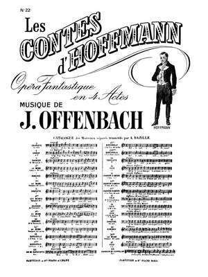 Jacques Offenbach: Les Contes D'Hoffmann No. 22