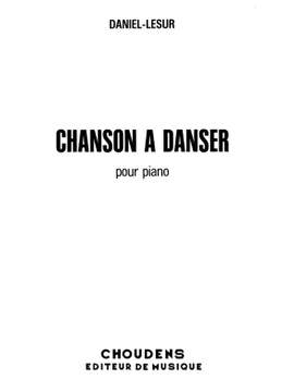 M. Daniel-Lesur: Chanson A Danser