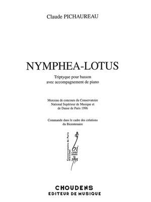Pichaureau: Nymphea Lotus Triptyque