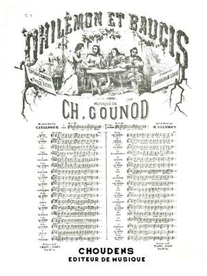 Charles Gounod: Philemon et Baucis No 4