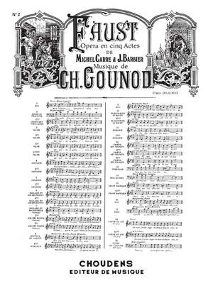 Charles Gounod: Faust air No.2 Ronde Du Veau D'Or