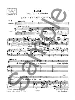 Charles Gounod: Faust air No.6 Ballade et Air des Bijoux