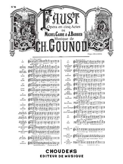Charles Gounod: Faust No 5
