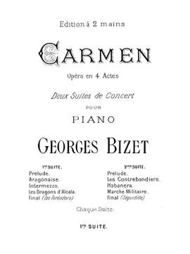 Georges Bizet: Carmen No 1 Suite