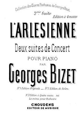 Georges Bizet: Arlesienne (L') No 2 Suite No 2