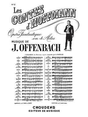 Jacques Offenbach: Contes D'hoffmann (Les) No 12 Romance