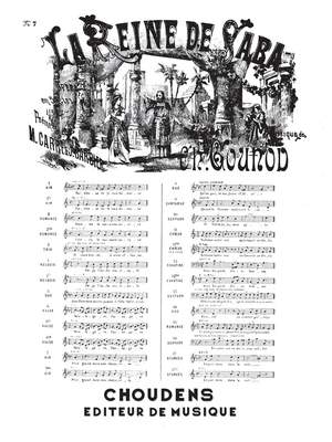 Charles Gounod: La Reine De Saba No 7