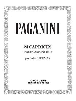 Niccolò Paganini: 24 Caprices For Solo Flute