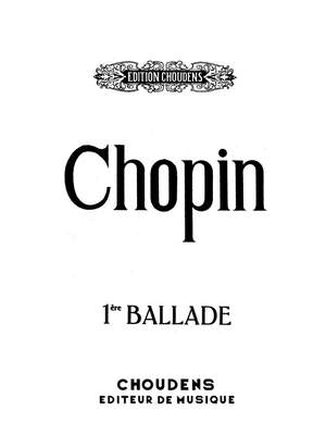 Frédéric Chopin: Ballade N01 Op23 Sol Min