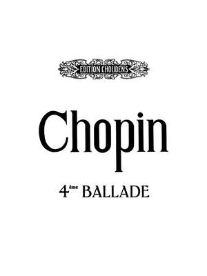 Frédéric Chopin: Ballade 4
