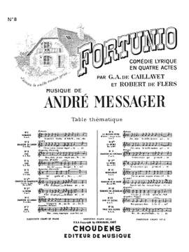Messager: Fortunio No 8