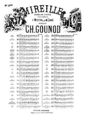 Charles Gounod: Mireille air No.19Bis O Légère Hirondelle