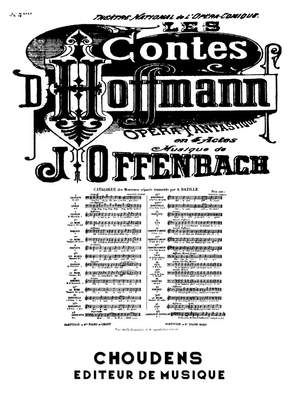 Jacques Offenbach: Contes D'hoffmann (Les) N°