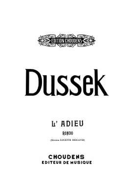 Dussek: Adieu - Rondo